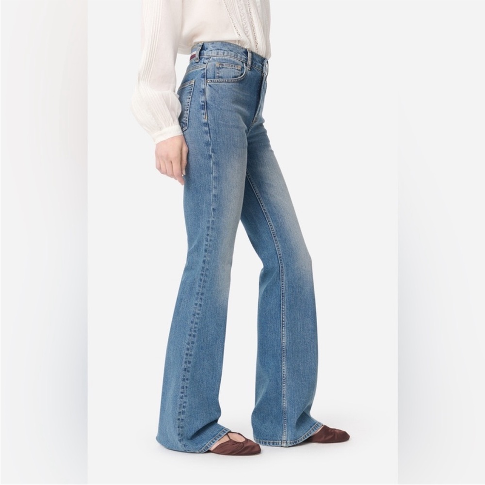 Vanessa Bruno High Rise Flare Jeans Size 36